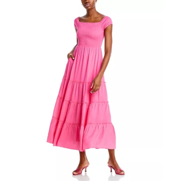Lucy Paris Dresses & Skirts - Lucy Paris Smocked Tiered Midi Dress
| MSRP $126